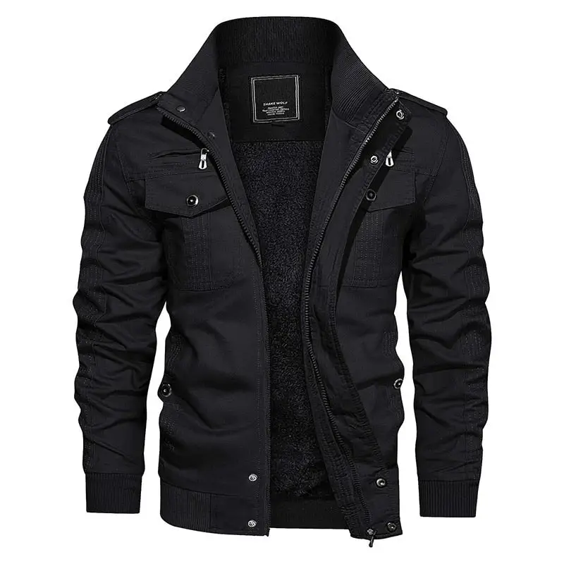 Veste militaire longue homme - Image 11