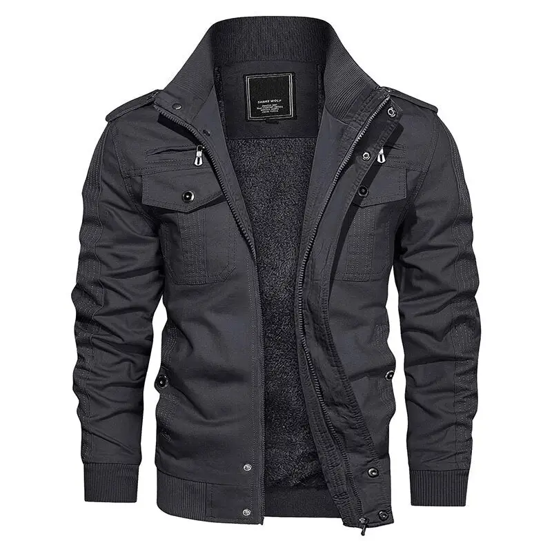 Veste militaire longue homme - Image 13