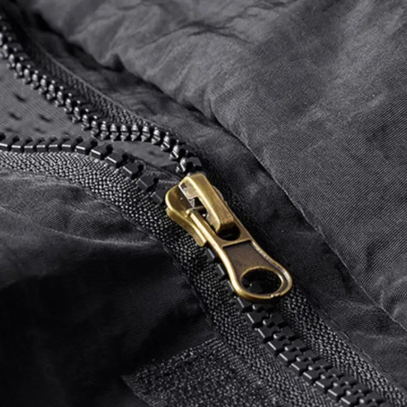 Veste militaire noire - Image 4