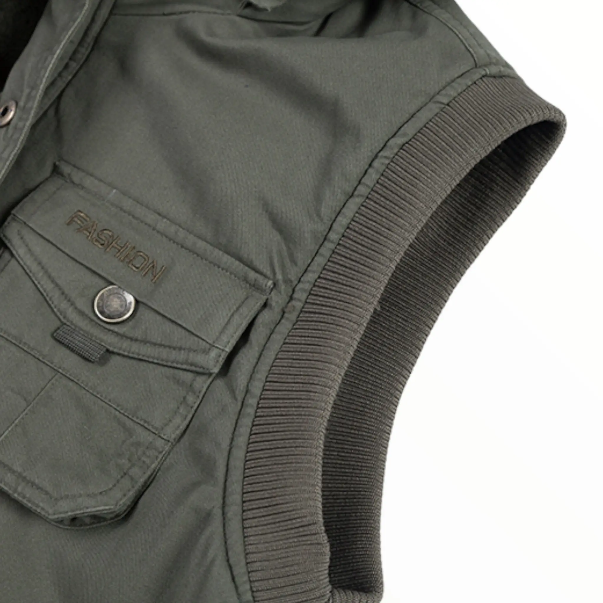 Veste militaire sans manche homme - Image 11