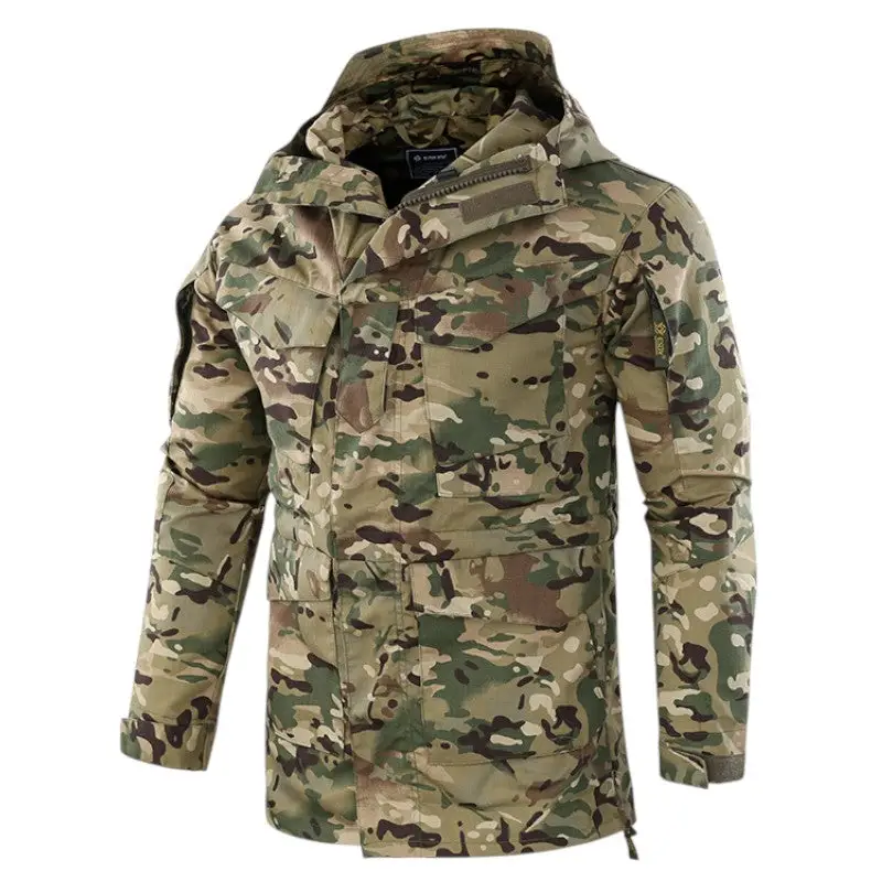 Veste parka militaire homme - Image 36