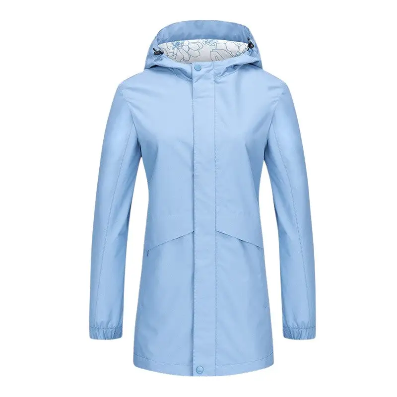 Veste pluie femme forêt - Image 12