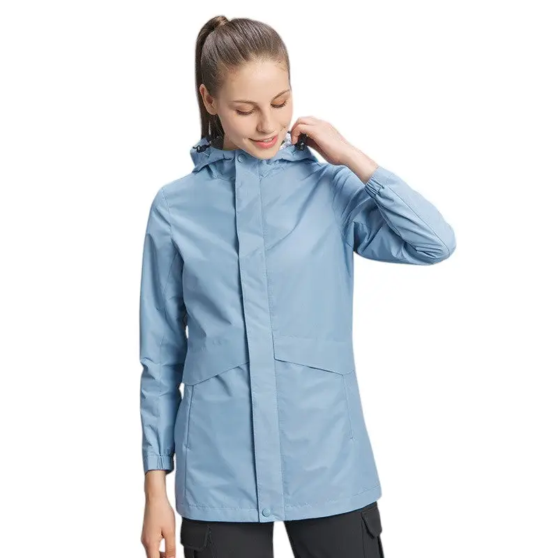 Veste pluie femme forêt - Image 14