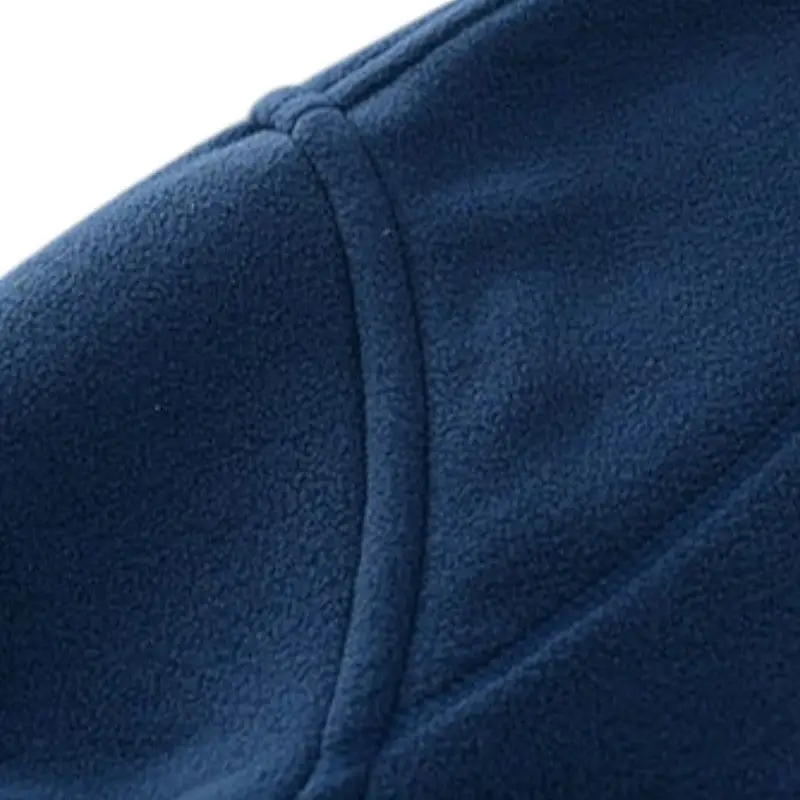 Veste polaire militaire bleu marine - Image 7
