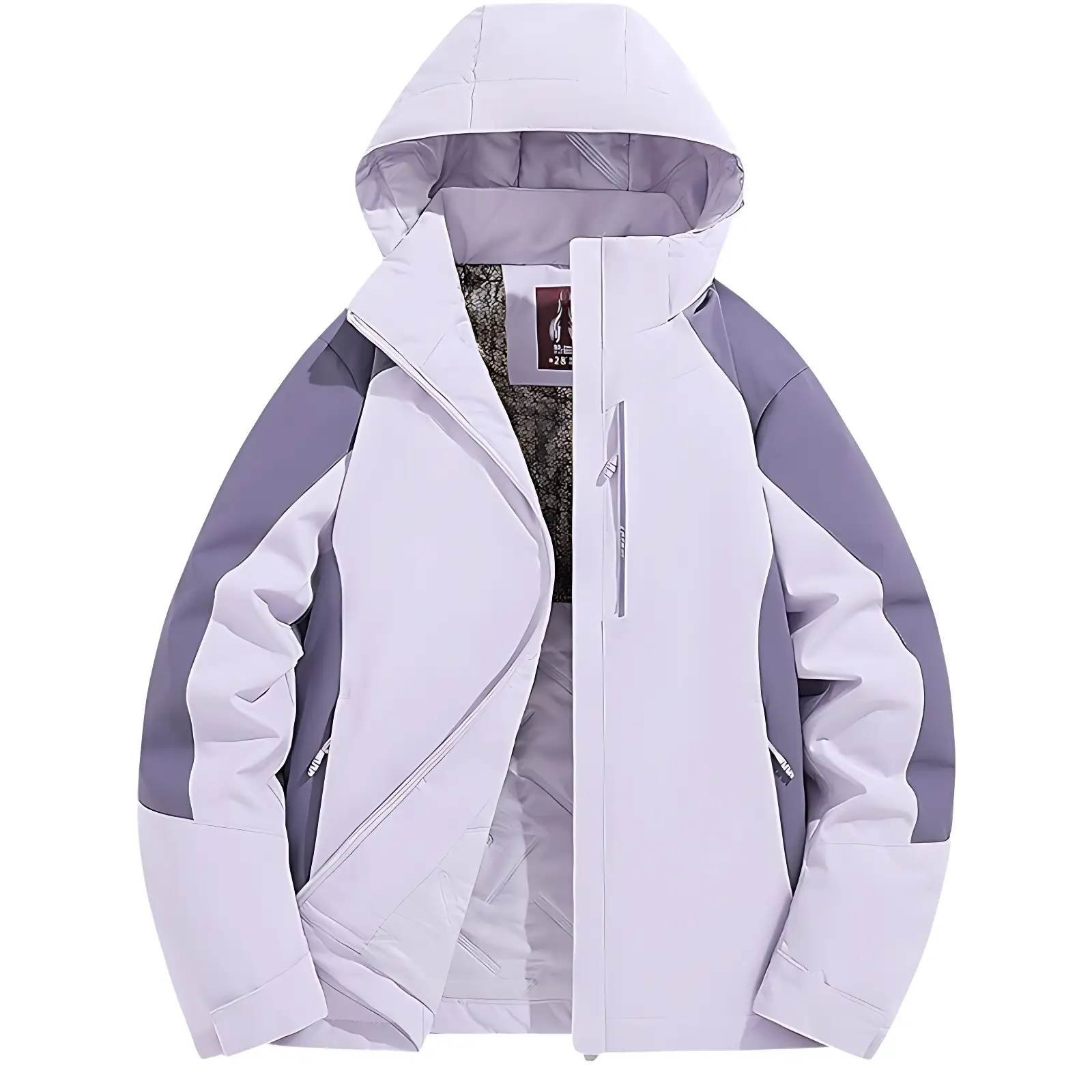 Veste softshell femme imperméable en coton avec isolation en graphène - Image 12