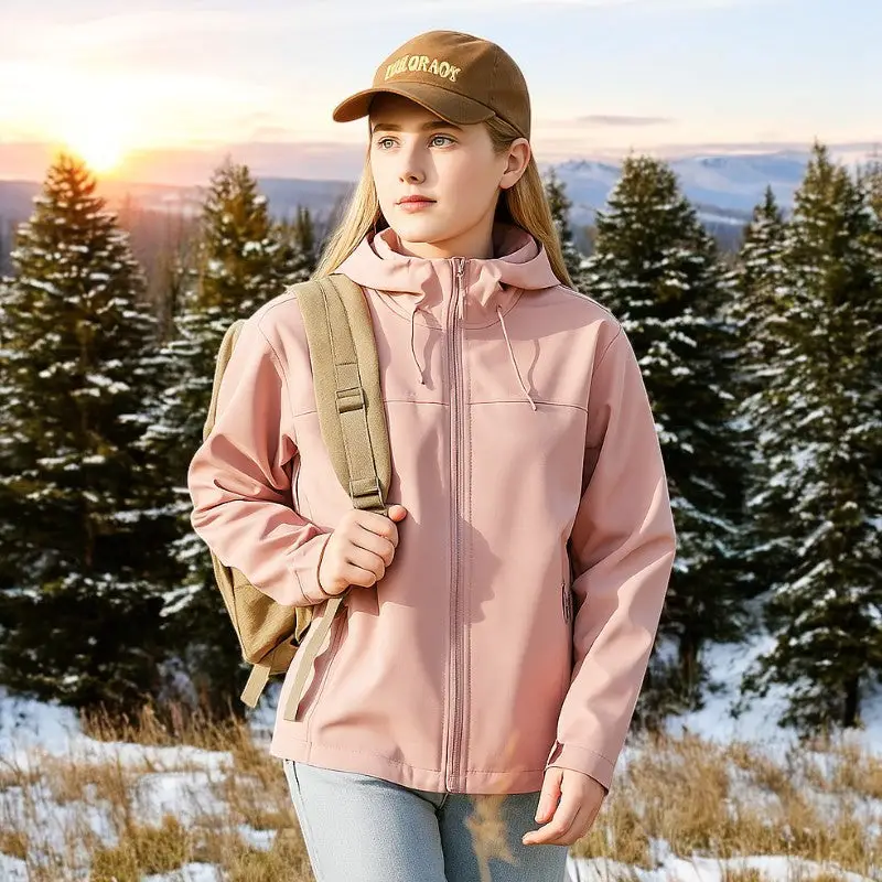 Veste softshell femme imperméable et coupe-vent 1000 mm pour extérieur - Image 12