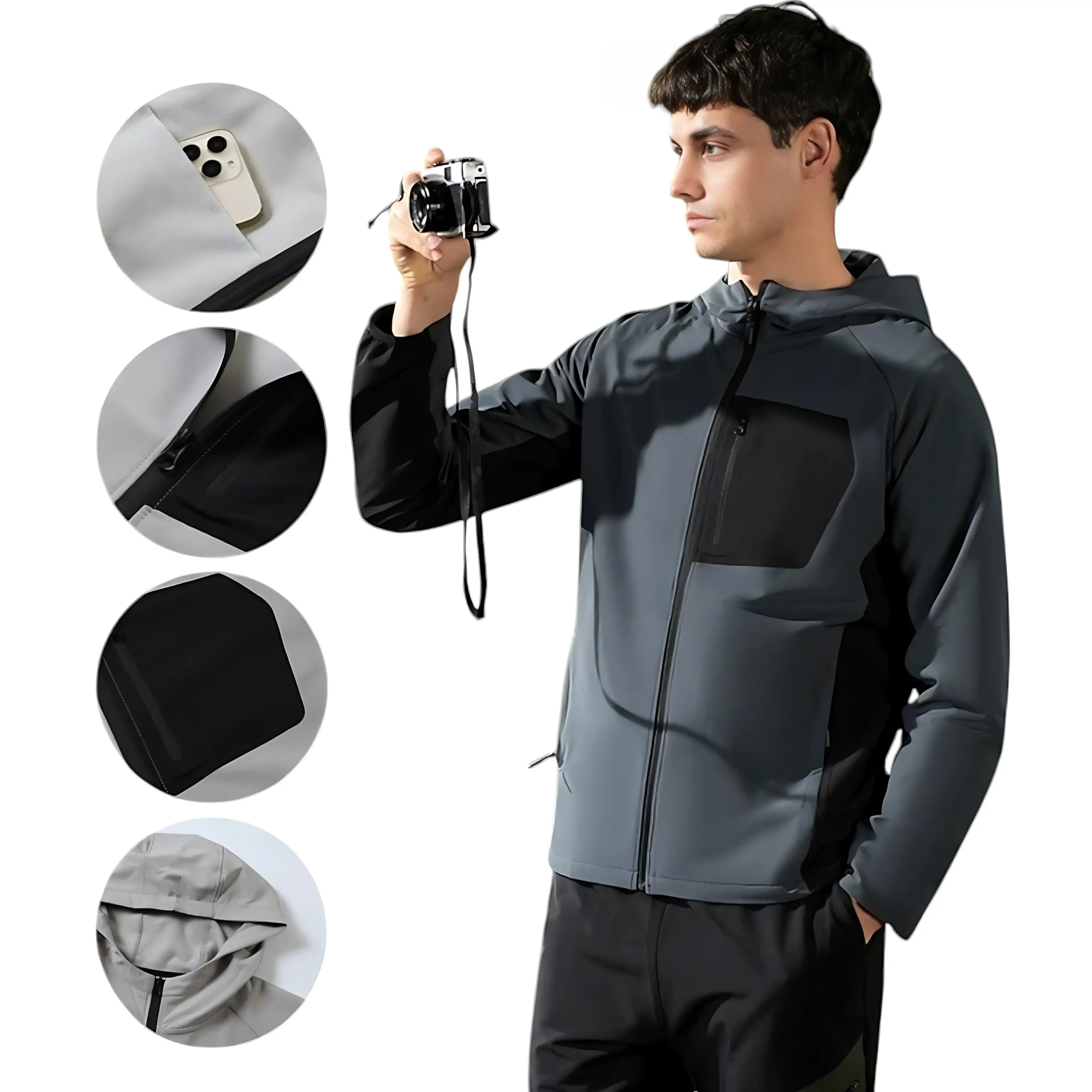 Veste softshell homme hiver - Image 8