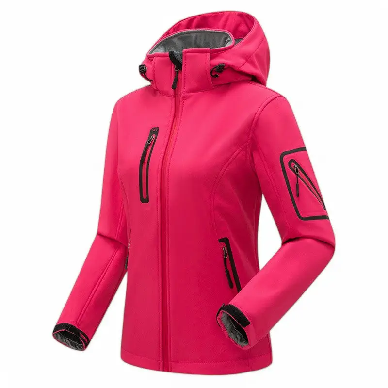 Veste softshell légère femme pour le printemps l'automne et l'hiver - Image 11
