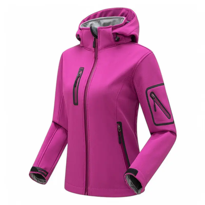 Veste softshell légère femme pour le printemps l'automne et l'hiver - Image 4