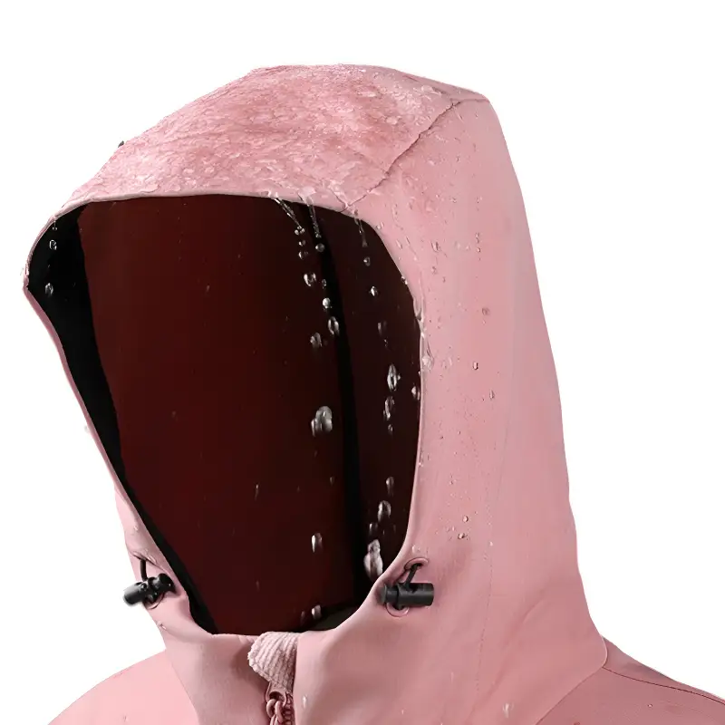 Veste softshell polaire femme chaude avec capuche coupe-vent - Image 4