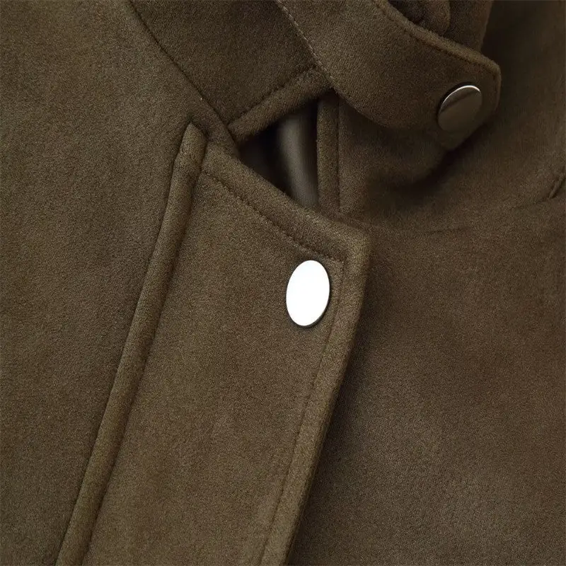 Veste style rétro militaire femme - Image 5