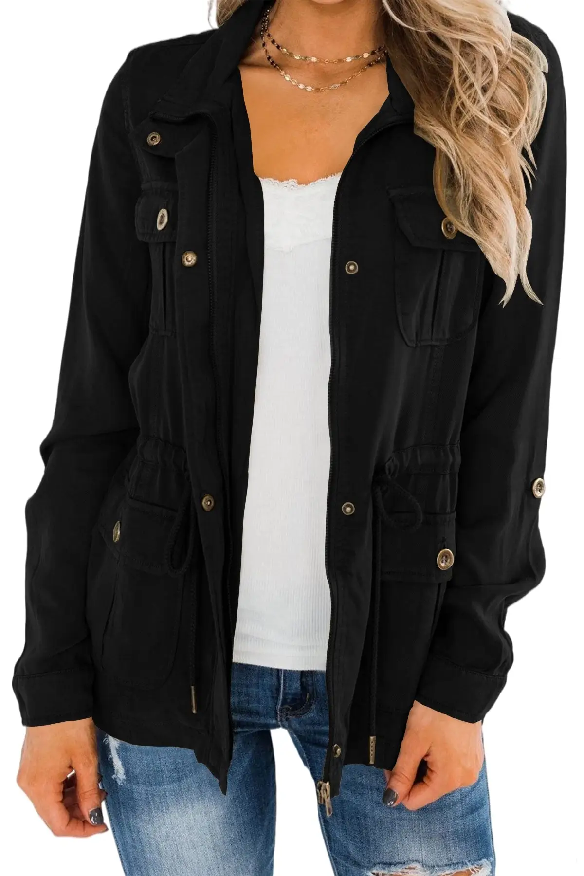 Veste treillis femmes - Image 3