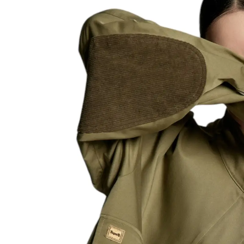 Veste verte militaire femme - Image 6